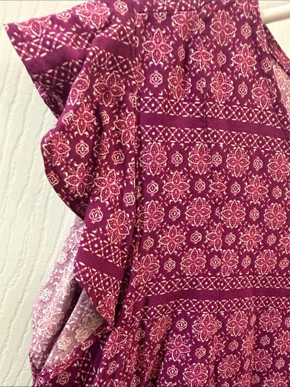 Old Navy Girls Paisley Border Flutter Dress Size 16 (XXL)